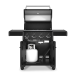 Broil King Crown 420 Shadow 4 Burner Natural Gas Grill - Black - 865157 - Image 6