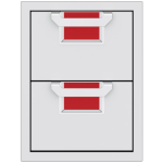 Aspire By Hestan 16-Inch Double Storage Drawers - Matador - AEDR16-RD