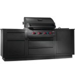 Napoleon OASIS 301 Outdoor Kitchen Island w/ Side Burner & 700 Series 32-in Propane Grill Head - ODK301-BIG32RBPMK-1 - Image 7