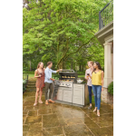 Broil King Imperial S 590i 5-Burner Natural Gas Grill Center With Rotisserie, & Side Burner - Stainless Steel - 896847 - Image 2