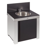 ENO 3 Burner Propane  Plancha Straight Outdoor Kitchen Island with Sink, Storage Shelves, Drawer, and Cleaning Kit - Image 4