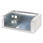 WeatherStrong Nassau 10 1/2 Ft Outdoor Kitchen Island w/ Lynx Natural Gas Grill, Side Burner & Refrigerator in Shell White/Midnight Ice - Image 17