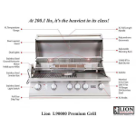 Lion L90000 5-Piece 40-Inch Natural Gas Outdoor Kitchen Package - 90823-5PC - Image 16