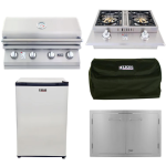 Lion L60000 5-Piece 32-Inch Natural Gas Outdoor Kitchen Package - 65623-5PC