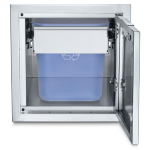 Crown Verity Infinite Series 4pc 36-Inch Natural Gas Built-In Grill Bundle W/Large Storage Cabinet, Access Door, & Garbage Center - IBI36NG - Image 14