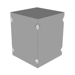 Universal Ready To Finish BBQ Island 90 Degree Corner Cabinet - RTF90C-29-CC