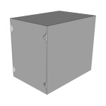 Universal 42-Inch Ready To Finish BBQ Island Appliance And Storage Cabinet