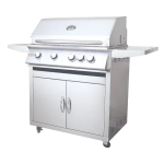 RCS Premier Series 32-Inch 4-Burner Propane Gas Grill With Rear Infrared Burner - RJC32ALPCK - Image 2