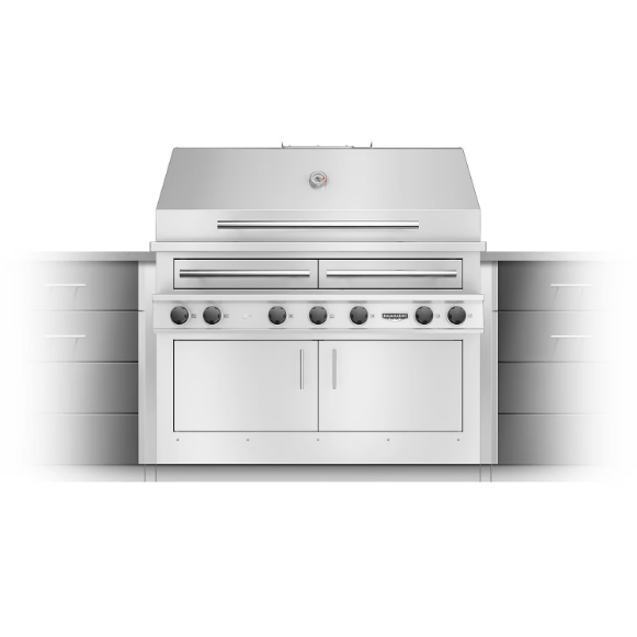duttpack-4668 Kalamazoo K1000HB Built-In Hybrid Fire Grill - Bulk Propane - K1000HB-2-2-NA-LPBLK-S4 - Image 1