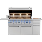 American Made Grills Encore 54-Inch Freestanding Hybrid Grill - Propane - ENCFS54-LP - Image 3