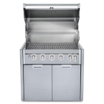 Crown Verity Infinite Series 36-Inch Modular Propane Gas Grill W/ Lights - Bulk Tank - IGM36-SIBULK-LT - Image 2