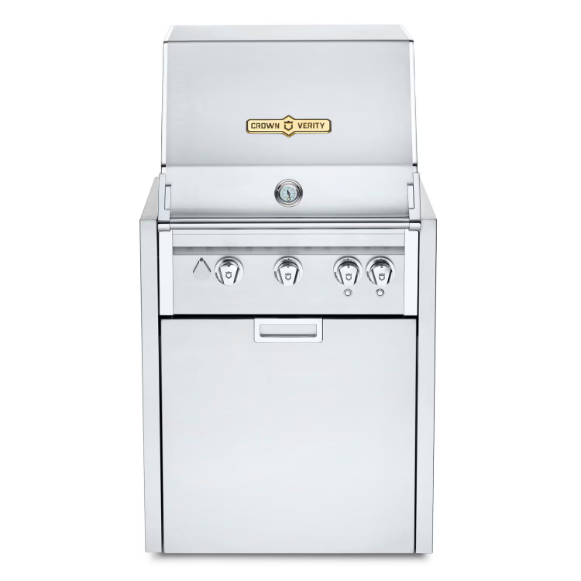 duttpack-4978 Crown Verity Infinite Series 24-Inch Modular Propane Gas Grill W/ Lights - IGM24LP-LT - Image 1