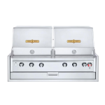 Crown Verity Infinite Series 48-Inch Built-In Dual Dome Propane Gas Grill - IBI482RDLP