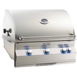 Fire Magic Aurora A660i 30-Inch Built-In Propane Gas Grill With Analog Thermometer And Rotisserie - A660i-6EAP