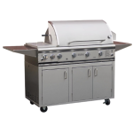 ProFire Professional Deluxe Series 48-Inch Propane Gas Grill With Double Side Burner & SearMagic Grids