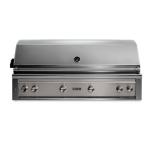 Lynx Professional 54 Inch Built-In Propane Grill w/ One Infrared Trident Burner & Rotisserie in Limestone - L54TR-LSLP