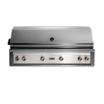 Lynx Professional 54 Inch Built-In Propane Grill w/ One Infrared Trident Burner & Rotisserie in Glacier - L54TR-GLLP