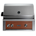 Lynx Professional 30 Inch Built-In All Infrared Trident Propane Grill w/ Rotisserie in Sierra - L30ATR-SILP
