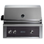 Lynx Professional 30 Inch Built-In All Infrared Trident Propane Grill w/ Rotisserie in Obsidian - L30ATR-OBLP