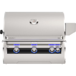 Fire Magic Echelon Diamond E660i 30-Inch Built-In Propane Grill w/ Rotisserie, Left Side Infrared Burner & Analog Thermometer - E660I-9LAP