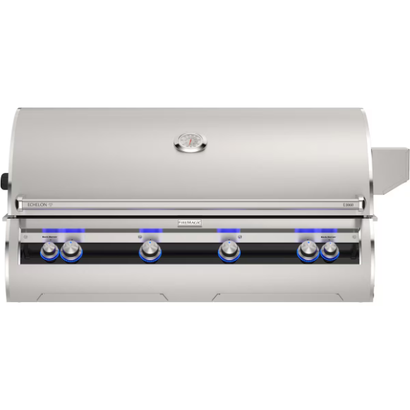 duttpack-6718 Fire Magic Echelon Diamond E1060i 48-Inch Built-In Propane Grill w/ Rotisserie, Left Side Infrared Burner & Analog Thermometer - E1060I-9LAP - Image 1