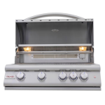 Blaze LTE+ 32-Inch 4-Burner Propane Gas Grill w/ Ceramic Flame Tamers - Image 6