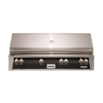 Alfresco ALXE 56-Inch Built-In Propane All Grill With Sear Zone And Rotisserie in Jet Black Matte - ALXE-56BFG-LP-SM9005