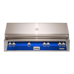 Alfresco ALXE 56-Inch Built-In Propane All Grill With Sear Zone And Rotisserie in Ultramarine Blue - ALXE-56BFG-LP-S5002