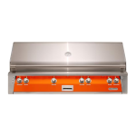 Alfresco ALXE 56-Inch Built-In Propane All Grill With Sear Zone And Rotisserie in Luminous Orange - ALXE-56BFG-LP-S2005