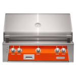 Alfresco ALXE 36-Inch Built-In Propane Grill With Sear Zone And Rotisserie in Luminous Orange - ALXE-36SZ-LP-S2005