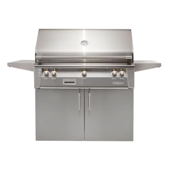 duttpack-7247 Alfresco ALXE 42-Inch Freestanding Propane Grill With Sear Zone And Rotisserie in Signal Gray - ALXE-42SZC-LP-S7004 - Image 1