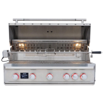 Blaze LTE PRO 40-in 5-Burner Built-In Propane Grill w/ Digital Temperature Screen & Rotisserie- BLZ-5LTEPRO-LP