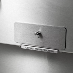 Caliber 42-in Propane Built-In Rockwell Grill - Gloss Black w/ Pewter Hardware - CRG-42BL00-A-044-H05 - Image 7