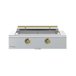 Caliber 42-in Propane Built-In Rockwell Grill - Brass Hardware - CRG-42BL00-A-H01