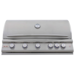 Blaze LTE+ 40-Inch 5-Burner Built-In Natural Gas Grill w/ Lift-Assist Hood & Rear Infrared Burner - BLZ-5LTE3-NG - Image 6