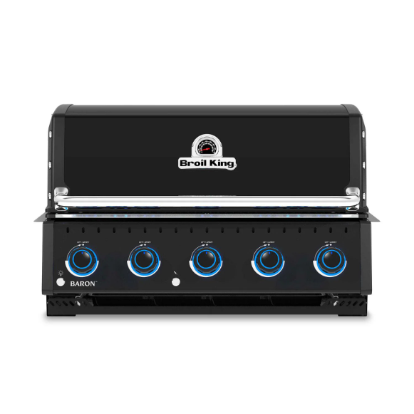 duttpack-9865 Broil King Baron 520 Shadow 32-in Built-In 5 Burner Natural Gas Grill - Black - 876617 - Image 1